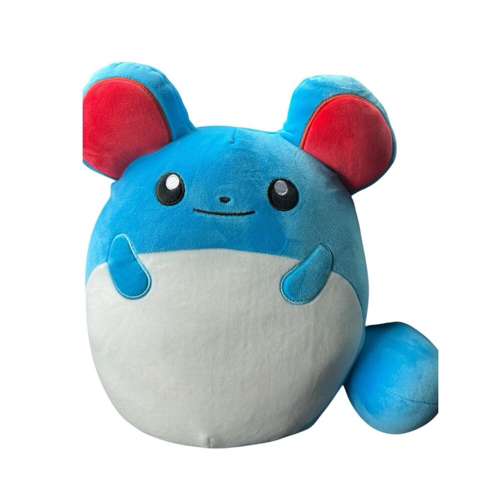 Pokémon Marill Plush Stuffed Animal Blue Mouse Toy Jazwares Authentic